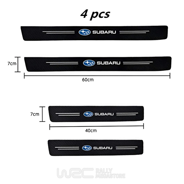 FILM PROTECTION AUTOCOLLANT POUR SEUIL DE PORTE SUBARU